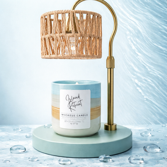 Wickless Island Retreat Coastal Candle