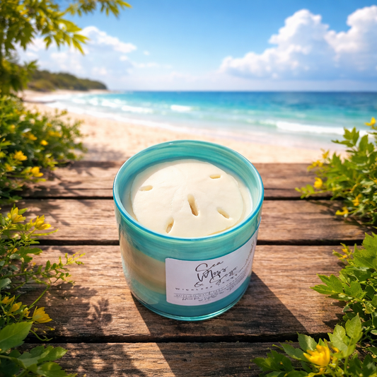 Wickless Sea Moss and Sage Candle