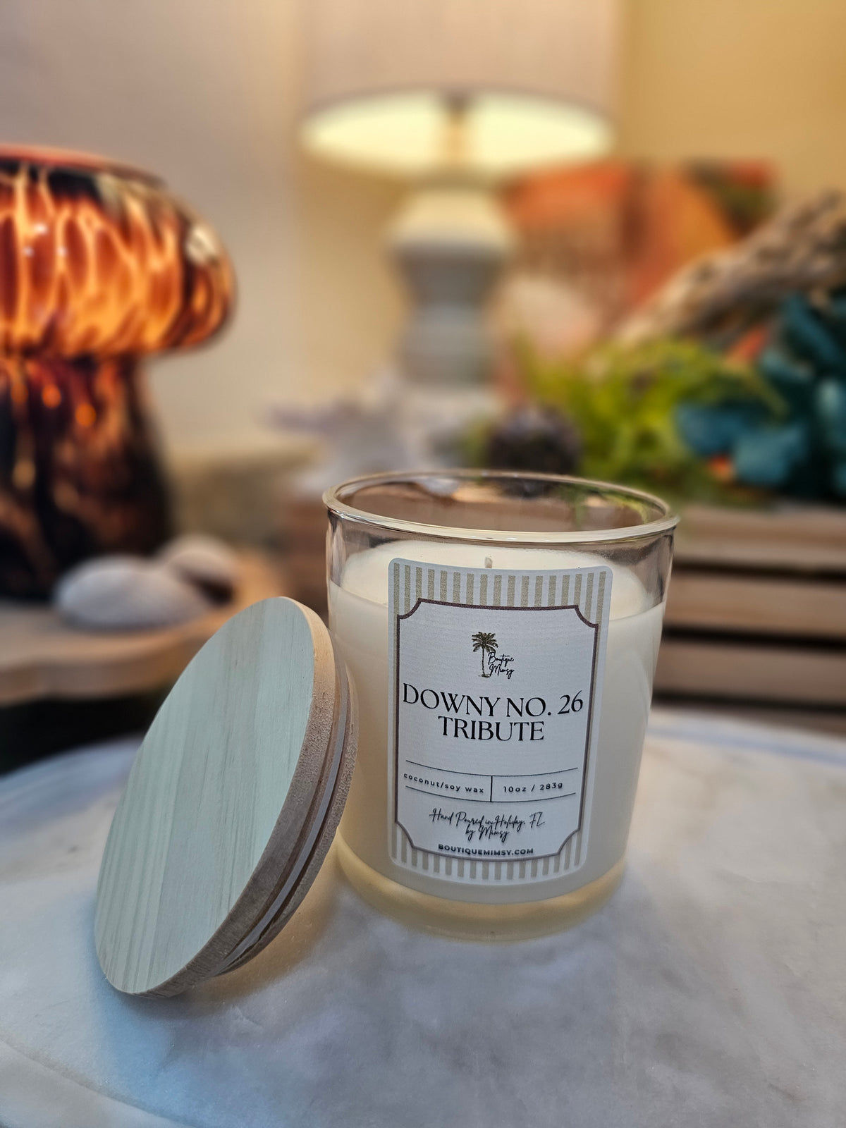 10oz Coconut Soy Wax, Downy No. 26 Tribute