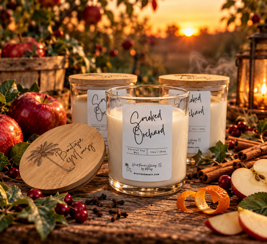 10oz Coconut Soy Wax, Smoked Orchard